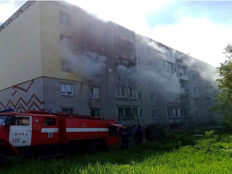 Пожар в Богородском м.о.