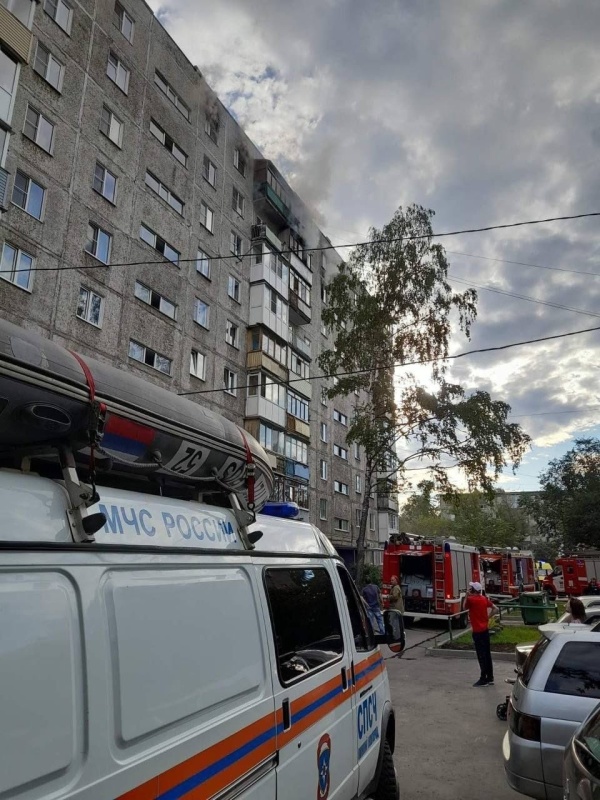 Пожарно-спасательные подразделения ликвидируют пожар в г.о. г. Н.Новгород