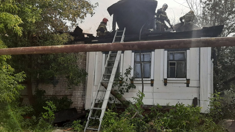 Пожарно-спасательные подразделения приняли участие в ликвидации пожара в г.о. г. Нижний Новгород