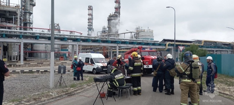 Пожарно-спасательные подразделения принимали участие в ликвидации пожара в г.о.г. Дзержинск