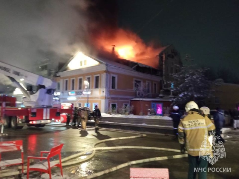 Пожарно-спасательные подразделения ликвидировали пожар в г.о. г. Н.Новгород