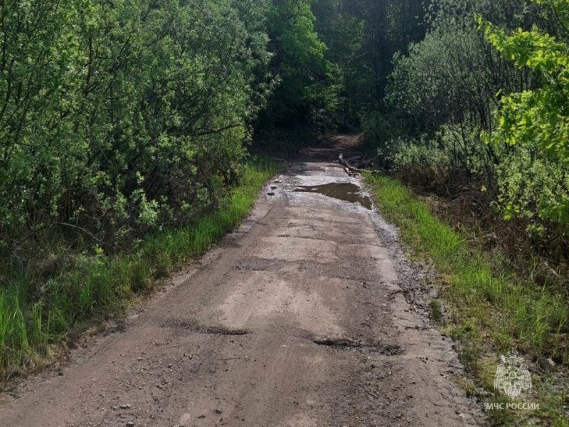 Освобождение от воды участка автодороги в Воскресенском м.о.