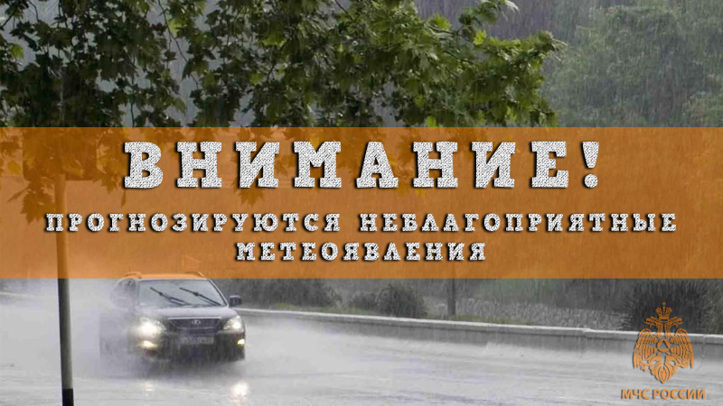 ПРЕДУПРЕЖДЕНИЕ о вероятности возникновения чрезвычайных ситуаций на территории Нижегородской области (17-18 июня 2024 года)