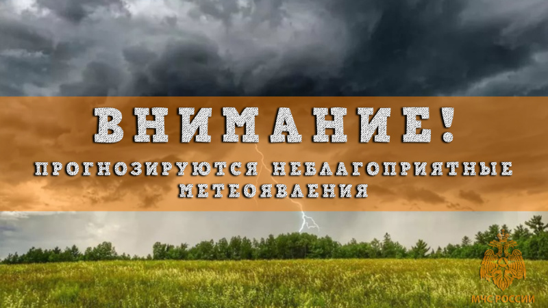 ПРЕДУПРЕЖДЕНИЕ о вероятности возникновения чрезвычайных ситуаций на территории Нижегородской области (22-23 июня 2024 года)