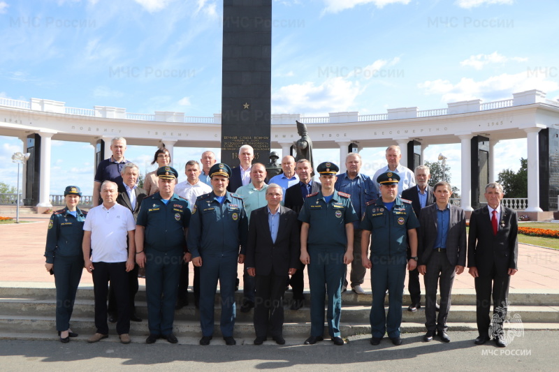 Завершились учебно-методические сборы Поволжского совета ветеранов пожарных и спасателей